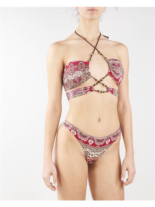 Bikini con stringhe e fascia incrociata Miss Bikini MISS BIKINI | Costume | V3013SFACARO